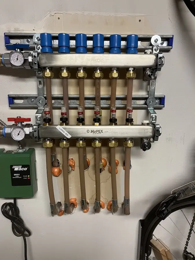 Plumber performing Leak Detection at a residential property in King City